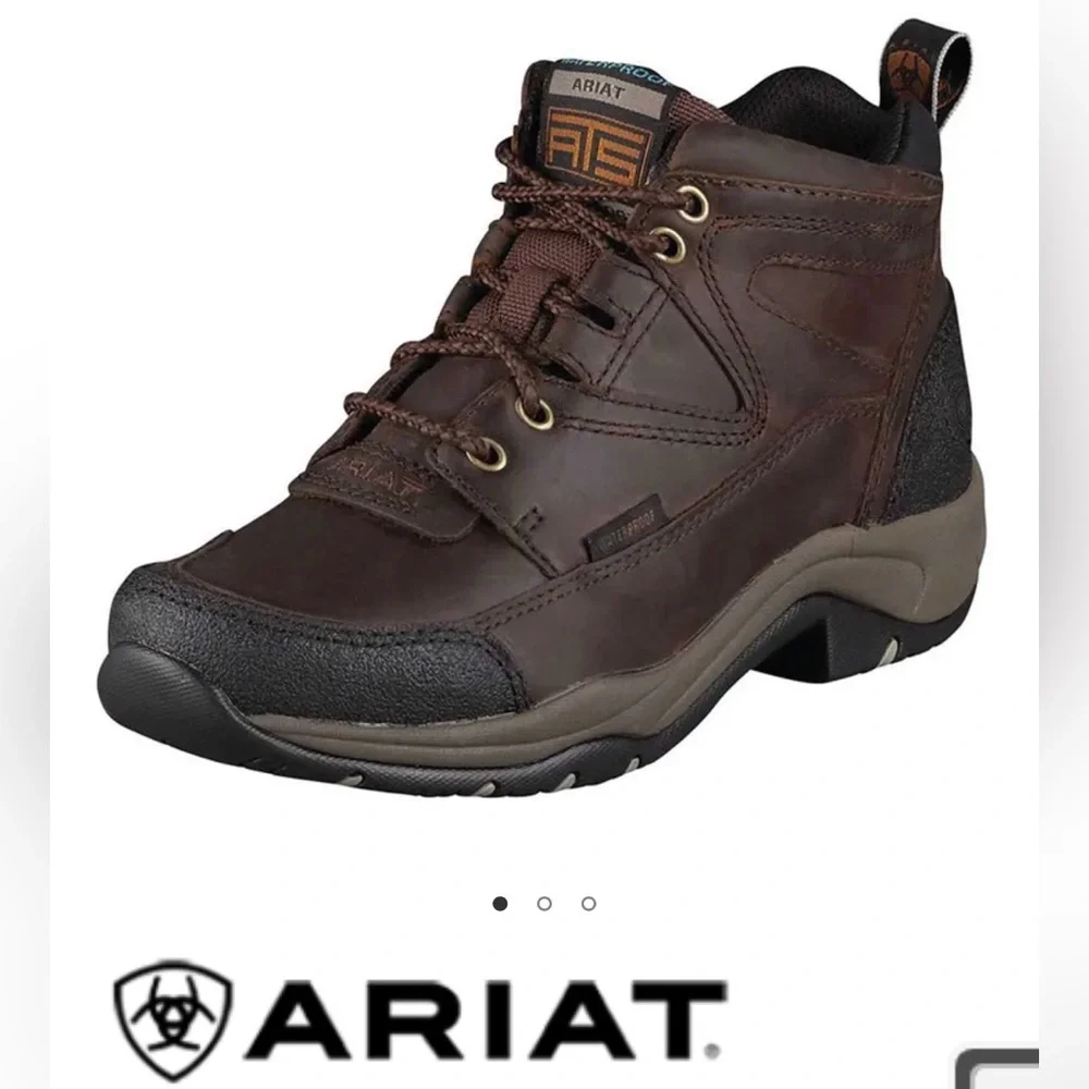 Ariat Terrain Lace women 9 leather work boot - Picture 1 of 6